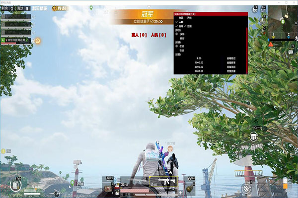 CF外挂越来越多了透视自瞄效果